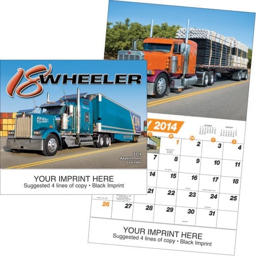 18-Wheeler 2024 calendar preview