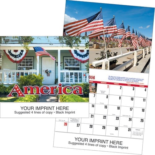America 2025 calendar preview