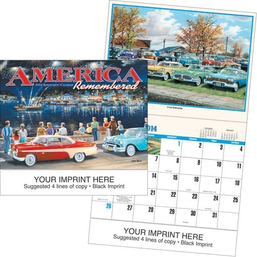 America Remembered 2024 calendar preview