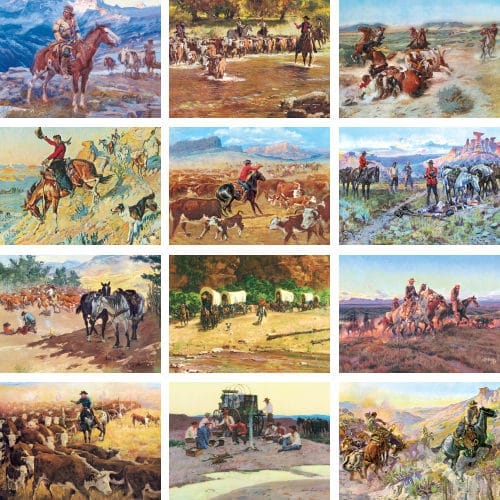 Art Of The West 2025 calendar preview