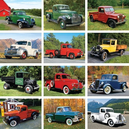 Classic Trucks 2025 calendar preview