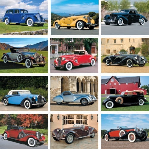 Automotive Classics 2025 calendar preview