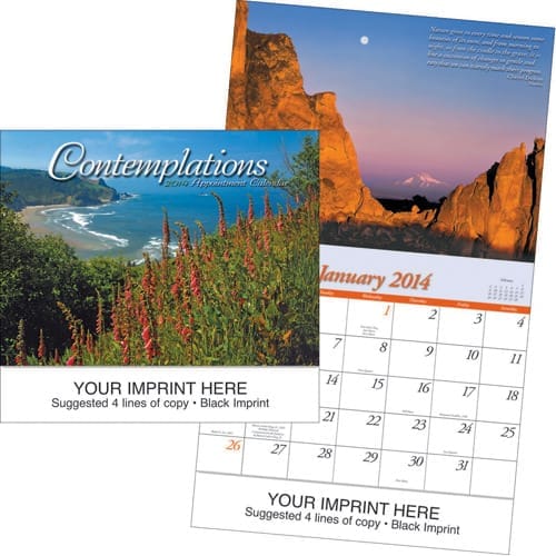 Contemplations 2024 calendar preview