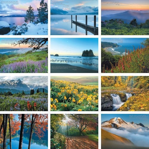 Contemplations 2025 calendar preview