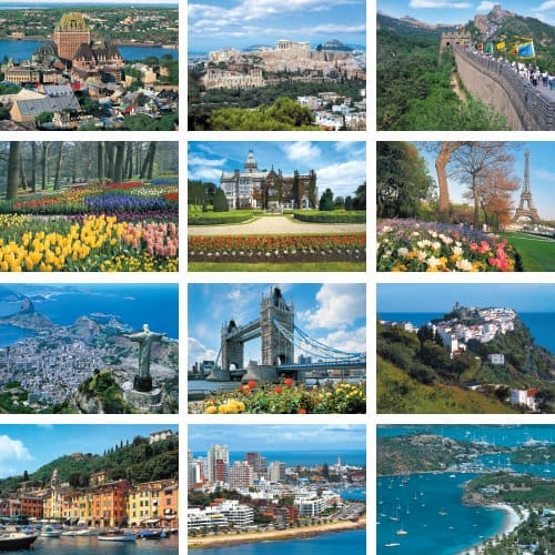 Destination Dreams 2025 calendar preview