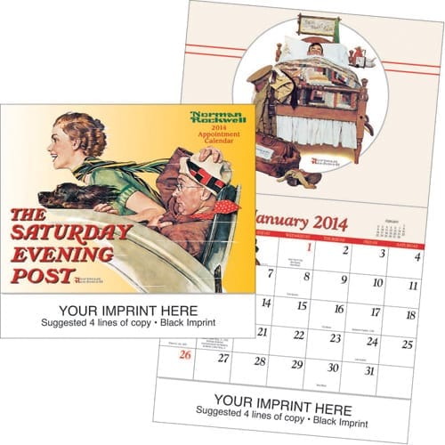 Saturday Evening Post calendar preview