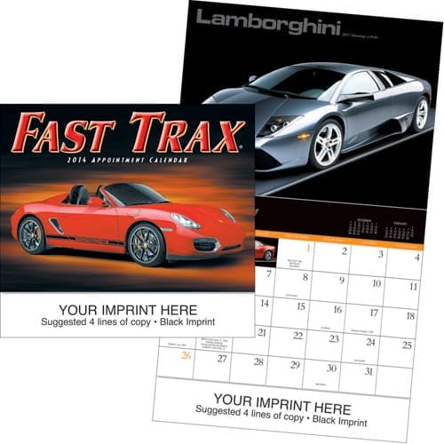 Fast Trax 2025 calendar preview