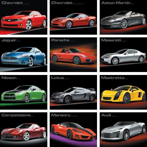 Fast Trax 2025 calendar preview