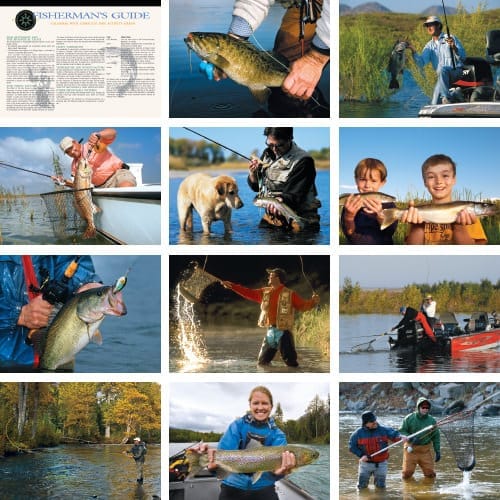 Fisherman's Guide 2025 calendar preview