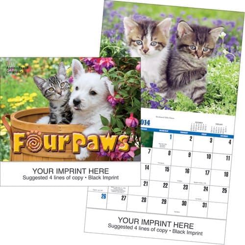 Four Paws 2024 calendar preview