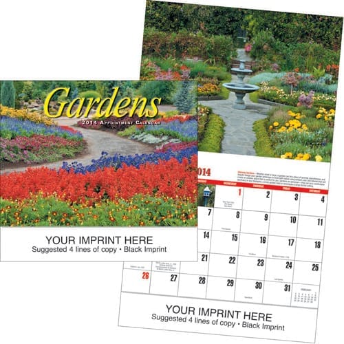 Gardens 2025 calendar preview