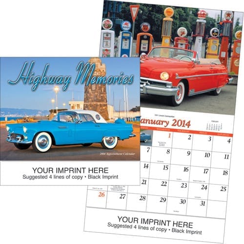 Highway Memories 2024 calendar preview