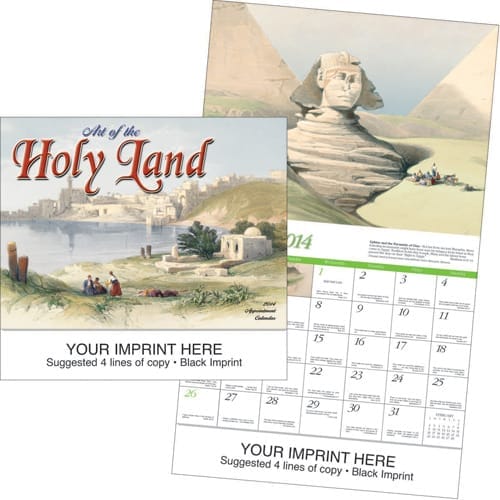 Art of the Holy Land - Universal 2024 calendar preview