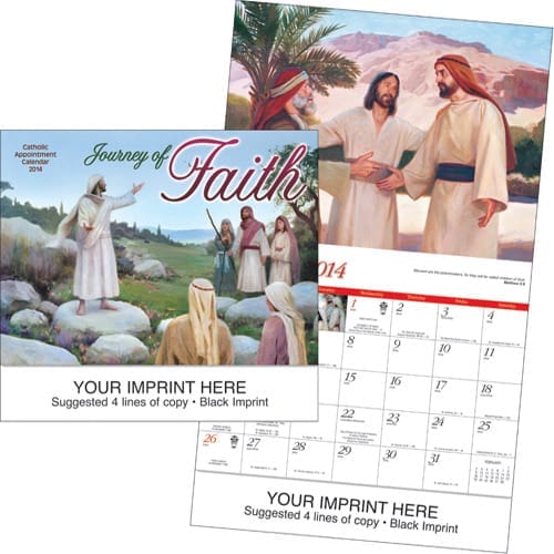 Journey of Faith - Catholic 2024 calendar preview