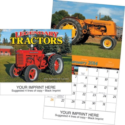 Legendary Tractors 2025 calendar preview