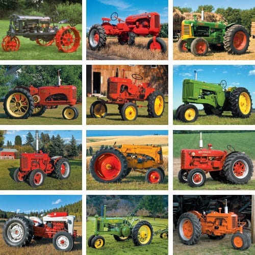 Legendary Tractors 2025 calendar preview