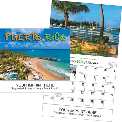 Puerto Rico 2023 calendar preview