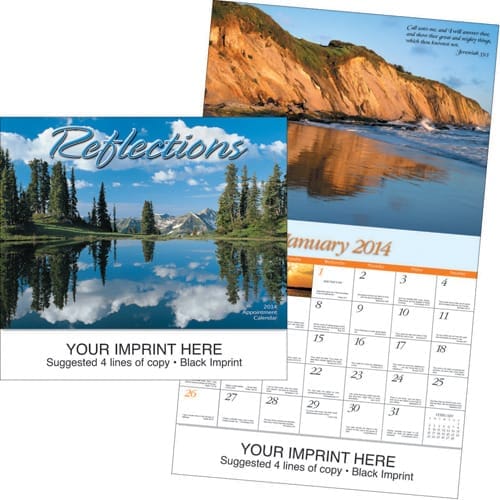 Reflections - Universal 2025 calendar preview