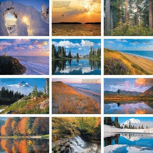Reflections - Universal 2025 calendar preview