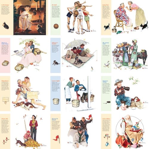 Rockwell's Wonderful World calendar preview