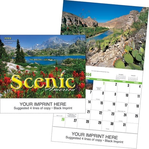 Scenic America 2024 calendar preview