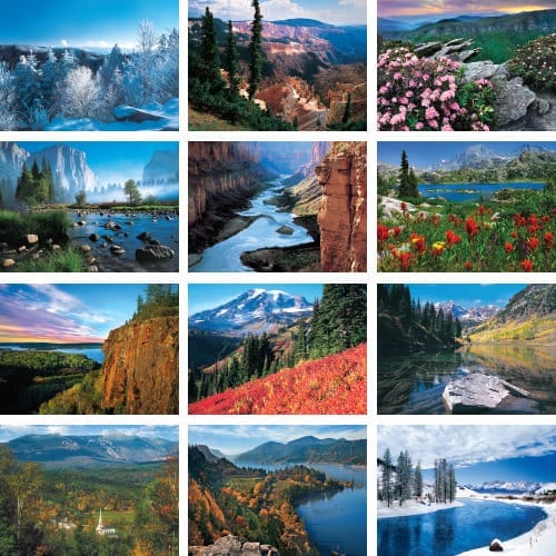Scenic America 2025 calendar preview