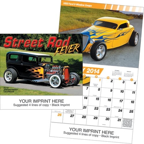 Street Rod Fever 2024 calendar preview