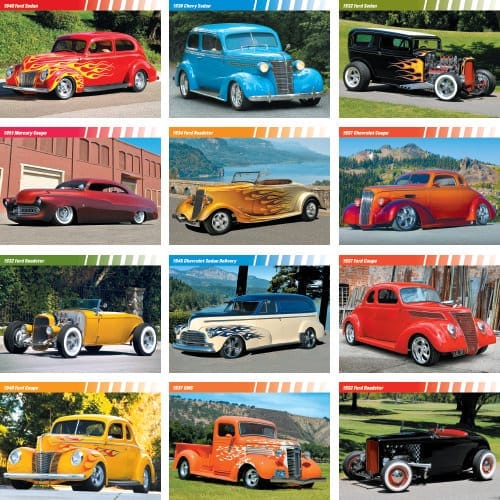 Street Rod Fever 2024 calendar preview