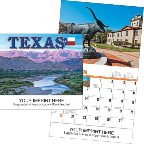 Texas 2025 calendar preview