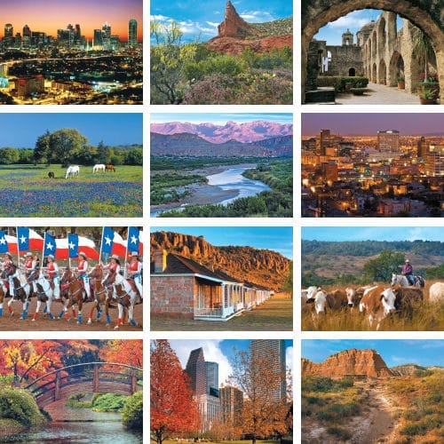 Texas 2025 calendar preview