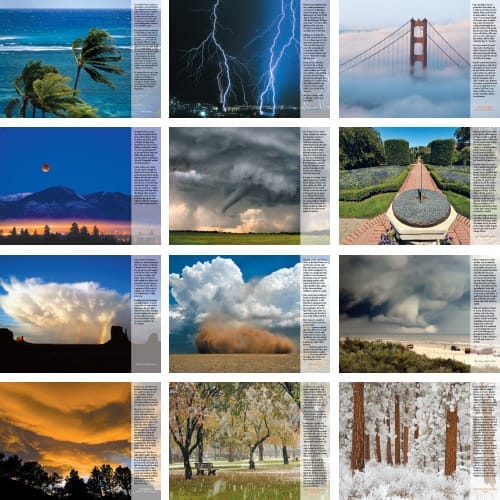 Weather Almanac 2025 calendar preview