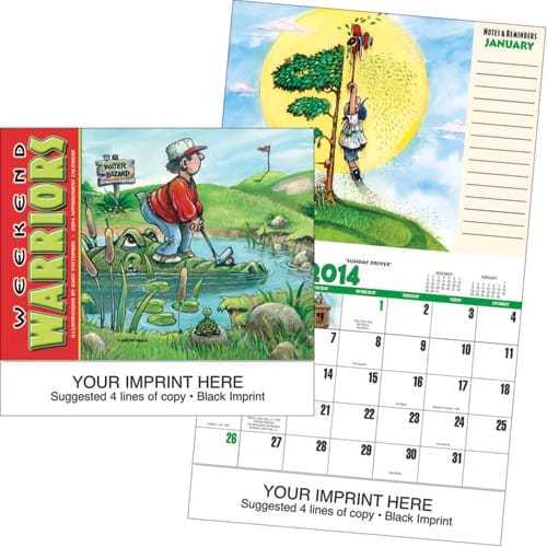 Weekend Warriors 2025 calendar preview