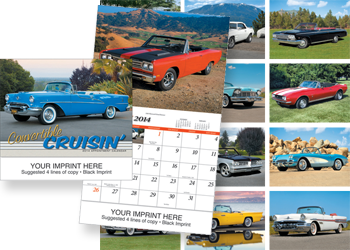 Convertible Cruisin Calendar Preview