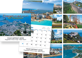 Destination Dreams Calendar Preview