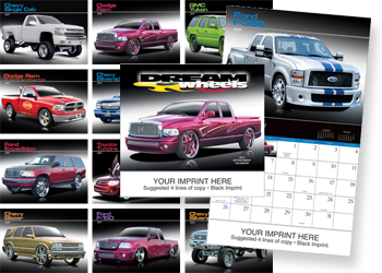 Dream Wheels Calendar Preview