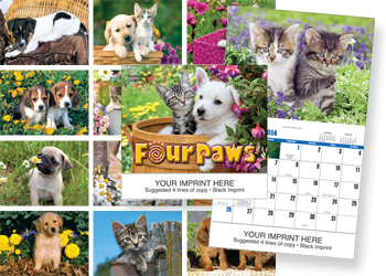 Four Paws Calendar Preview