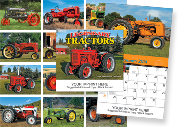 Legendary Tractors Calendar Preview
