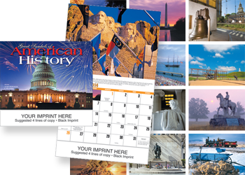 Great Symbols of American History Calendar Preview