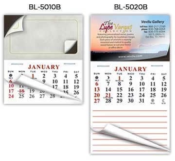Peel and Stick Calendar Pad Magnets